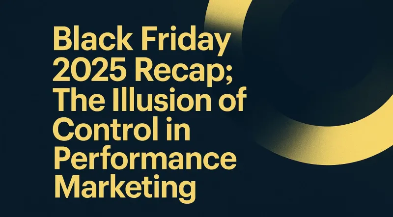 Black Friday and Peak Season: Building Ad Accounts That Survive Volatility